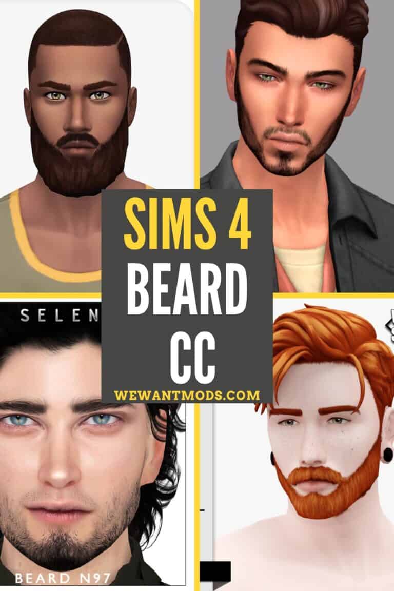 Sims Beard Cc Soul Patch Face Stubble Goatees We Want Mods