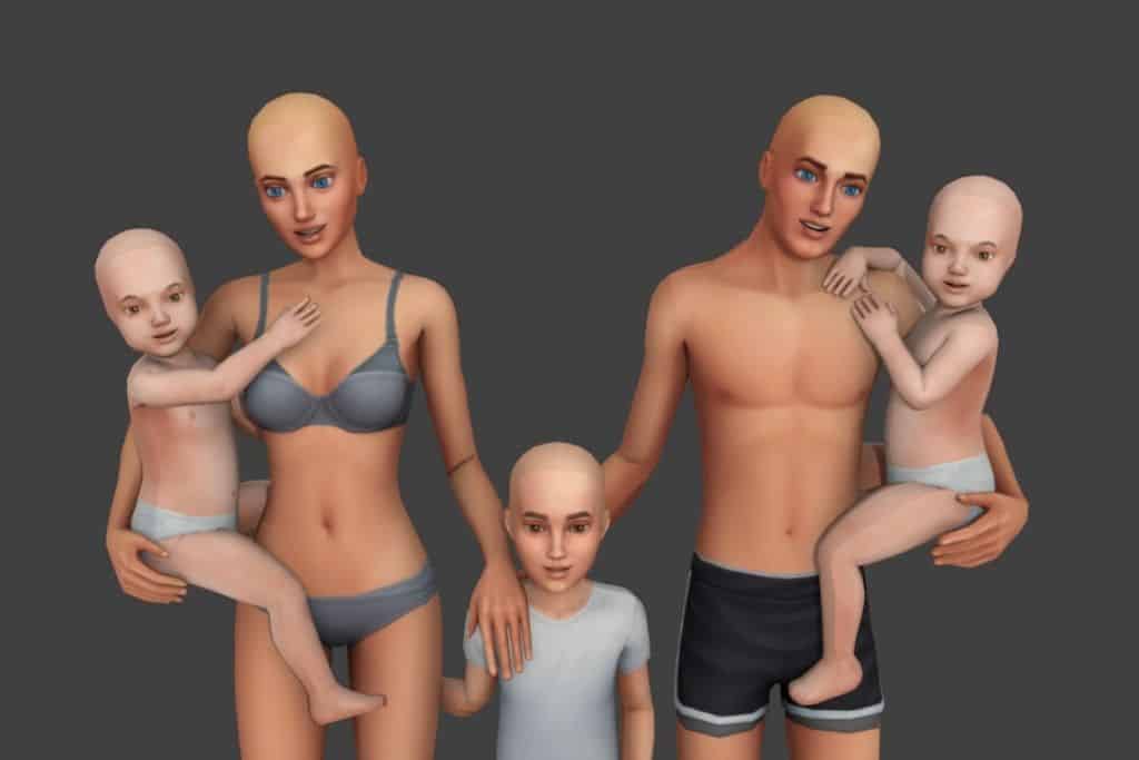 Mod The Sims - Baby Love--2 family poses