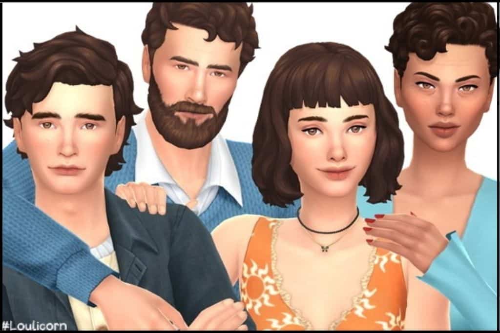 sims 4 family poses mod