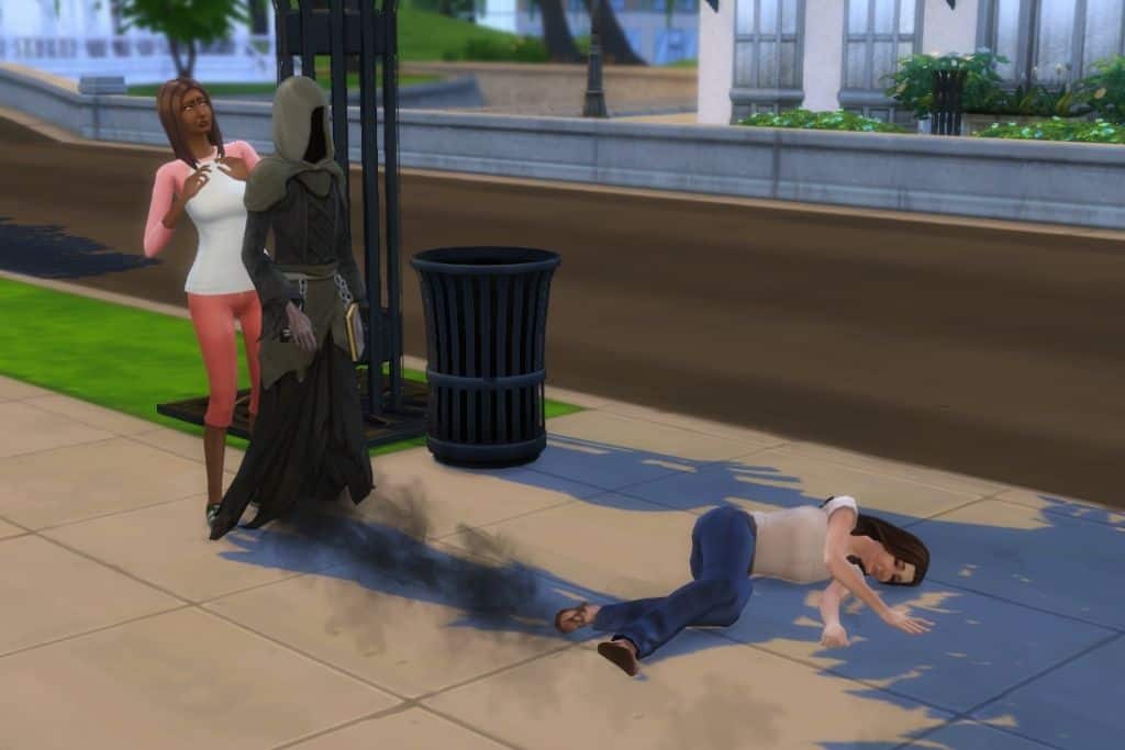 screenshot of dead sim & grim reaper