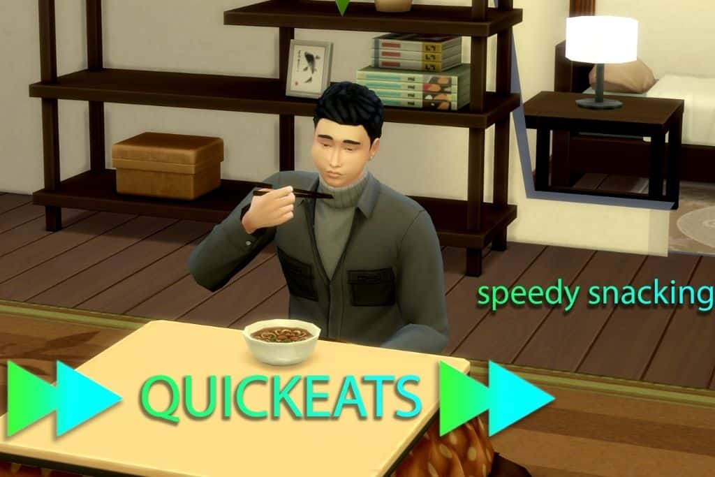 screenshot rýchlejšie jesť sim