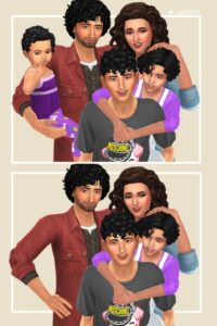 sims 4 family photoshoot poses