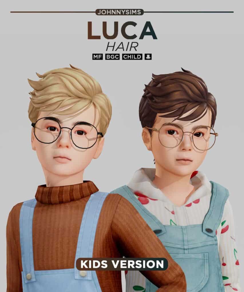 sims 4 boys Luca hairstyle