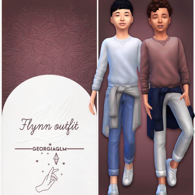 sims 4 boys casual outfit custom content