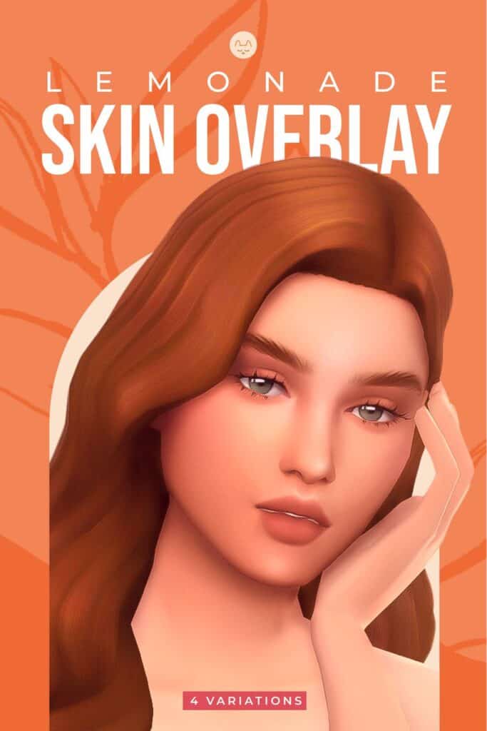 Ženské Sims v překrytí limonády kůže