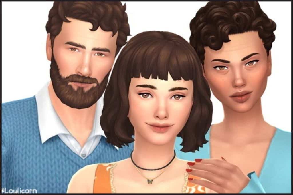 family of three with teen