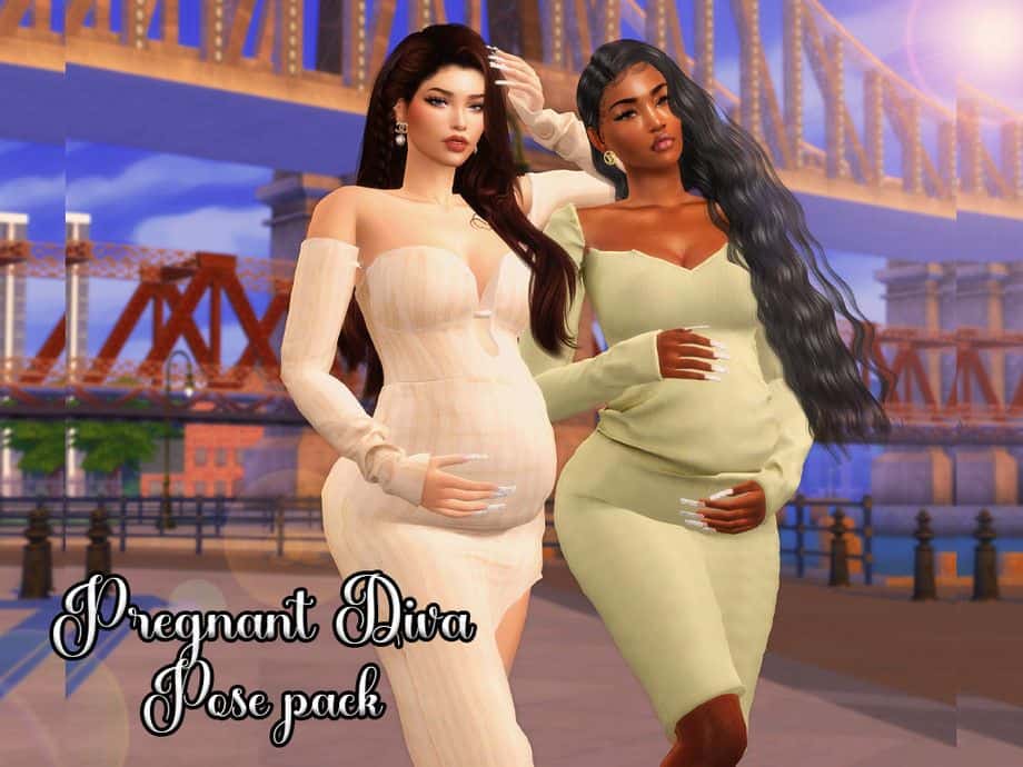 sims 3 pregnancy poses