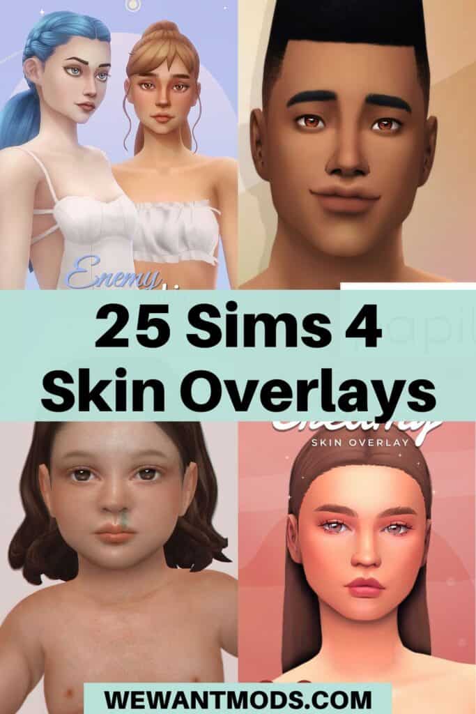 15+ Sims 4 Skin Overlays And CC Skins For Better Looking Sims