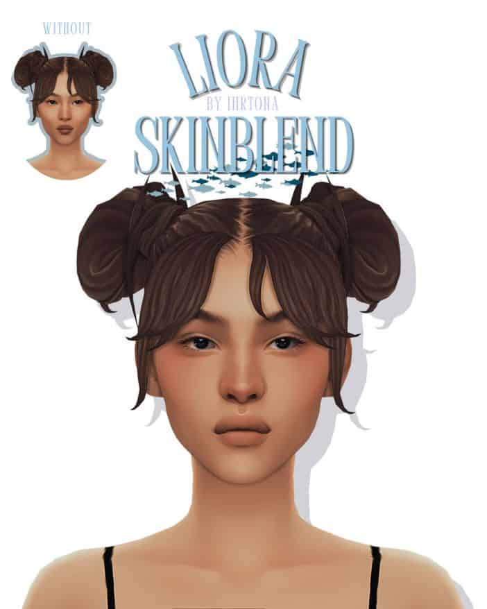 female skin with smooth Maxis Match skin finish