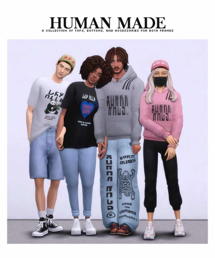 Sims 4 cc clothes pack