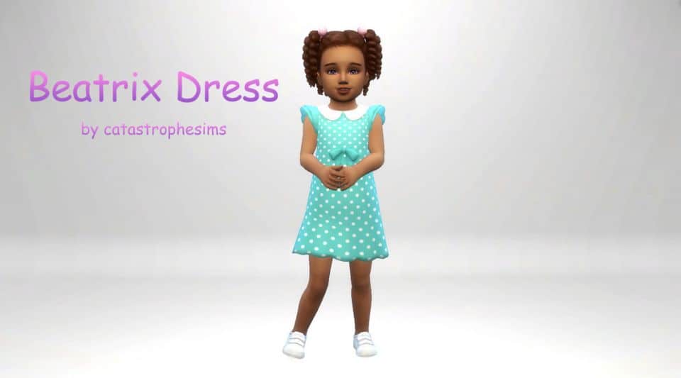 girls toddler polka dot dress