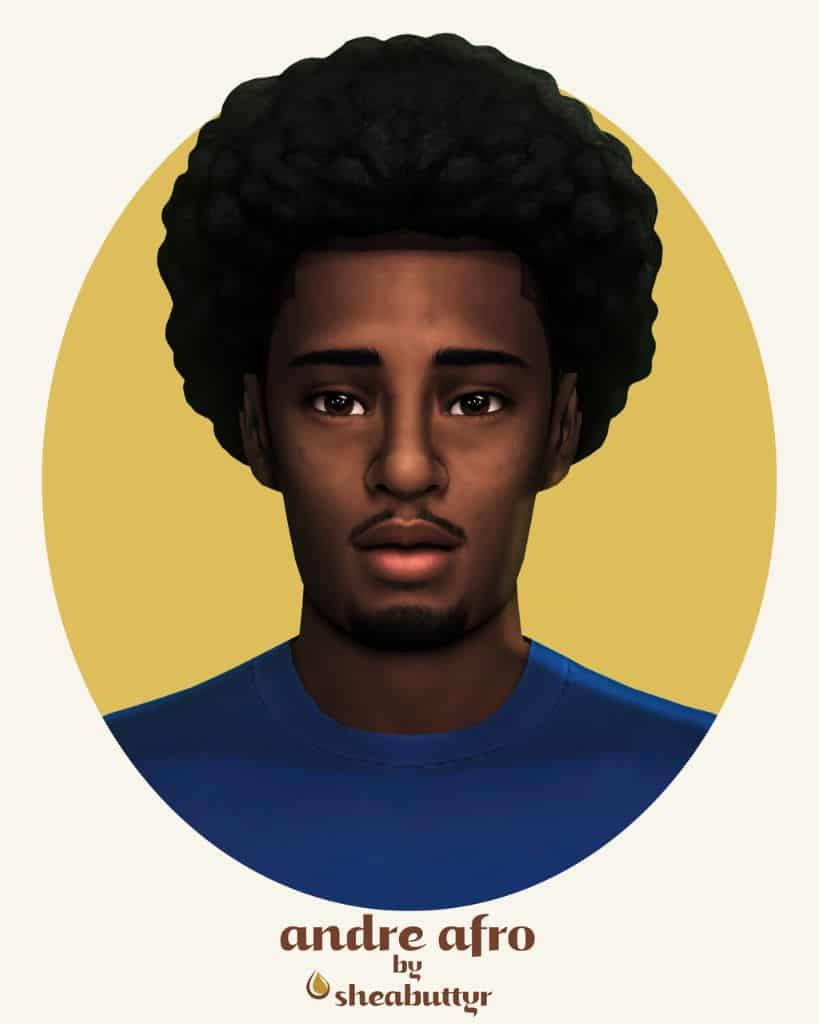 sims 4 male afro hairstyle