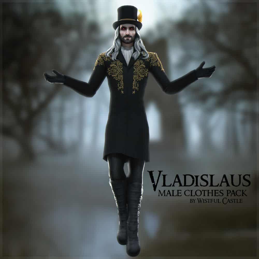 vampire male cc clothes