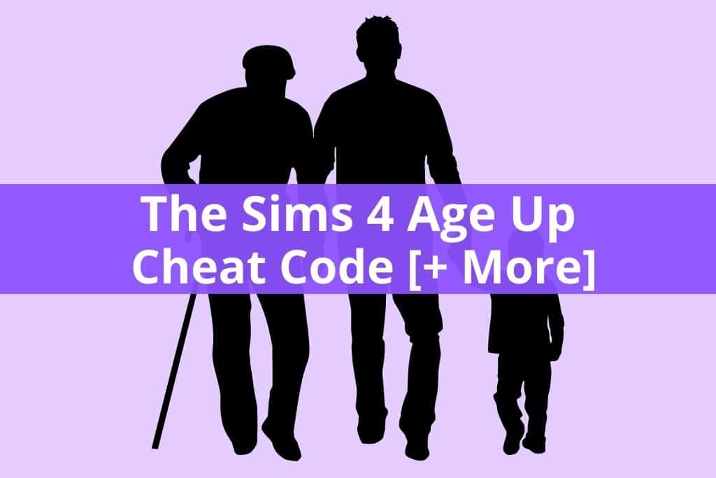 three life stages shown for sims 4 age up cheat