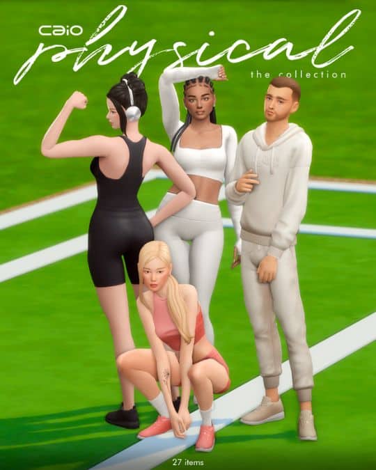 Female sports outfit - The Sims 4 Download 