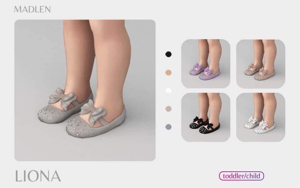 toddler ballet flats with bow
