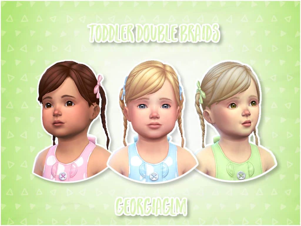 girls toddler braids