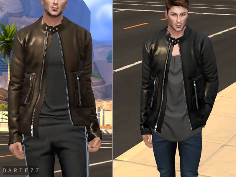 sims 4 male leather jacket