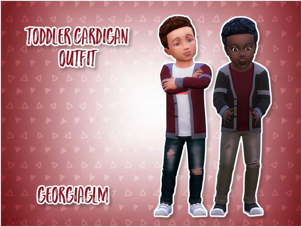 sims 4 boys cardigan outfit