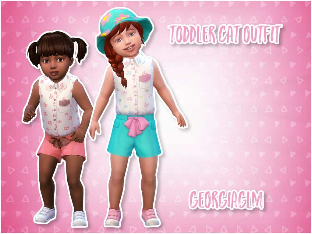 Toddler Stuff Tutu Skirt recolors – MonoChaos's Sims CC