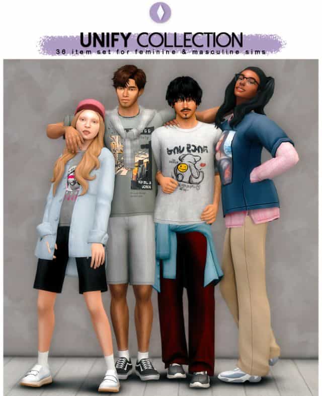 casual wear cc clothing for sims