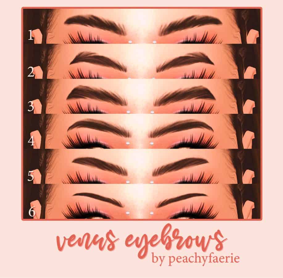 23 Sims 4 Eyebrows For The Perfect Brows We Want Mods