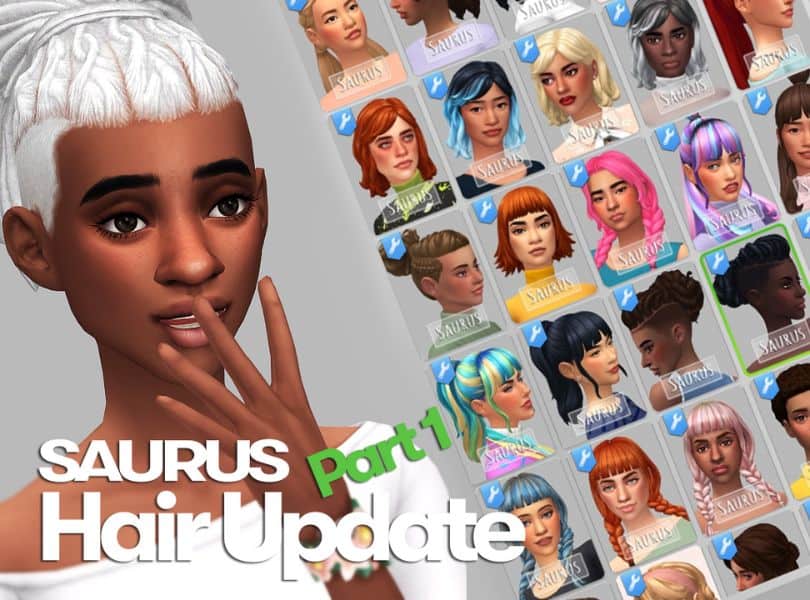 33+ Sims 4 Hair CC: Add Some Flair To Your Sims - We Want Mods