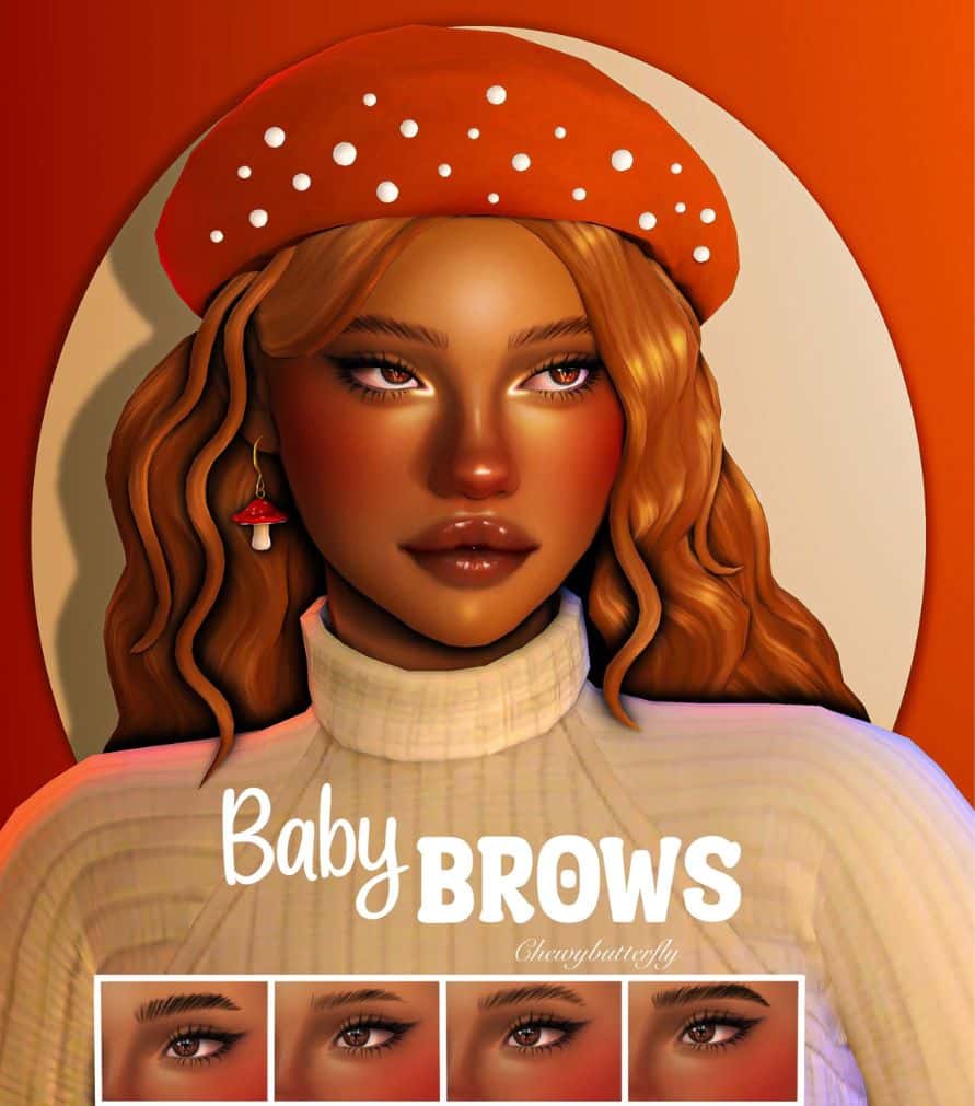 25+ Sims 4 Eyebrows For The Perfect Brows We Want Mods