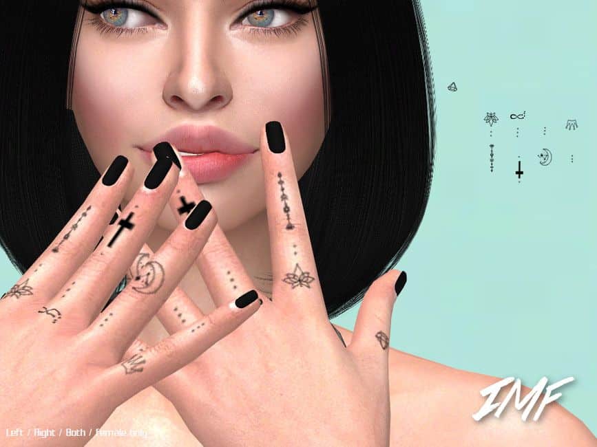 Tattoo CC FOLDER   190 FILES  SIMS 4 CAS  YouTube