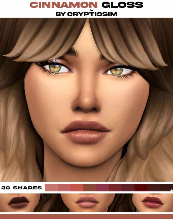 Sims 4 Maxis Match Matte Lipstick