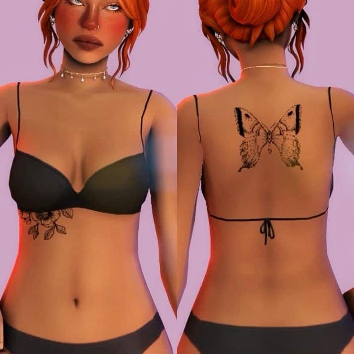 500 OF SKIN DETAILS AND TATTOOS CC FOLDERThe Sims 4 The African Simmer   YouTube