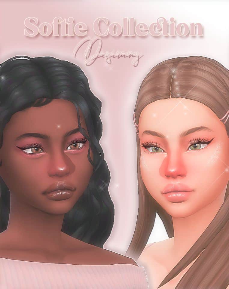 soft looking sims 4 makeup cc