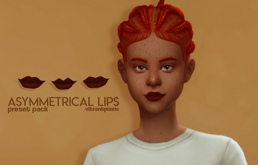 29 Sims 4 Lip Presets Kissable Lips For All We Want Mods 