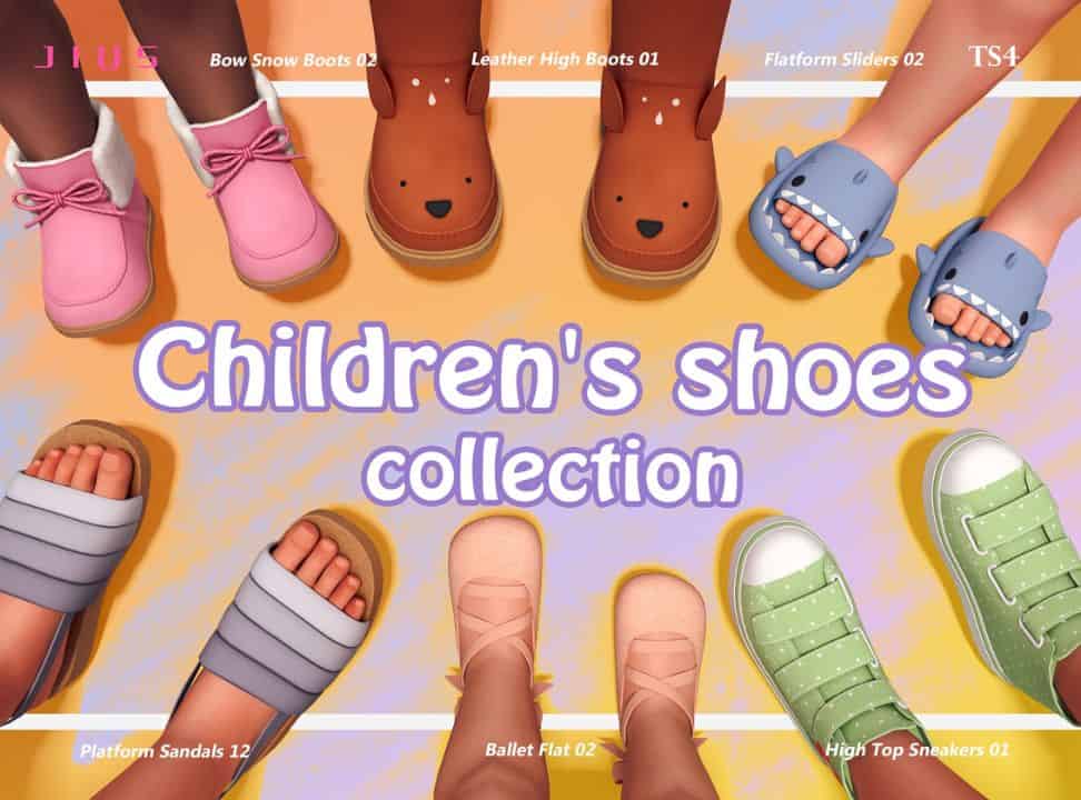 several pairs toddler shoes