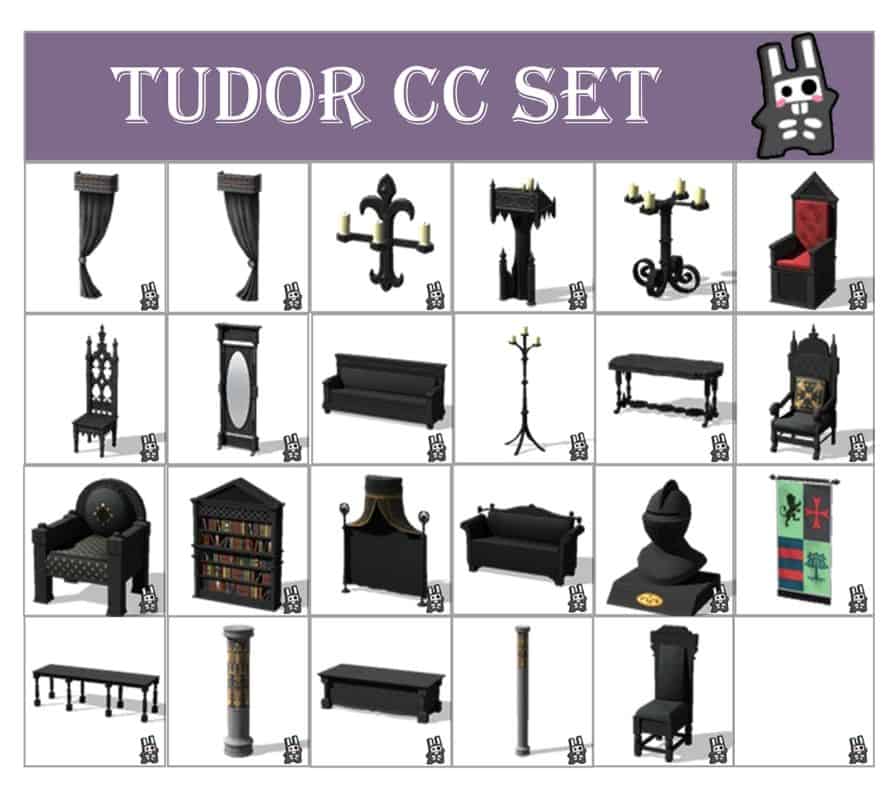 black medieval furniture cc