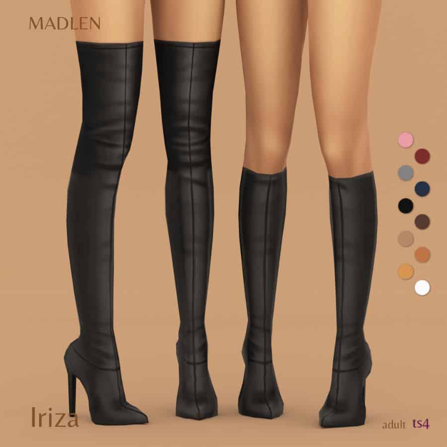 Jurassica Ganja Thigh High Boots Ts4 The Sims 4 Downl - vrogue.co