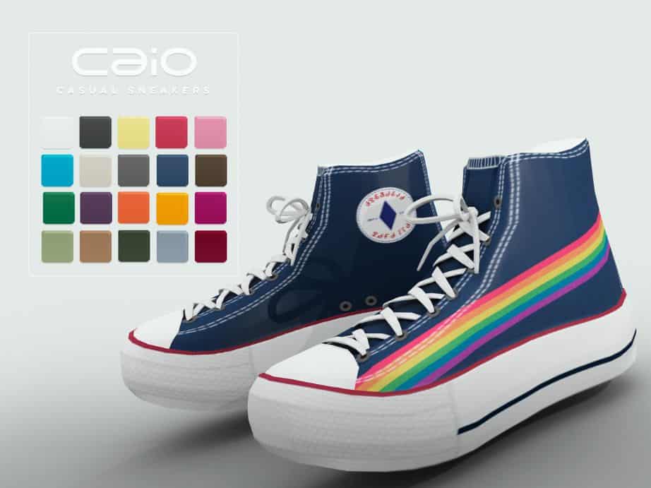 Sims 4 high outlet converse