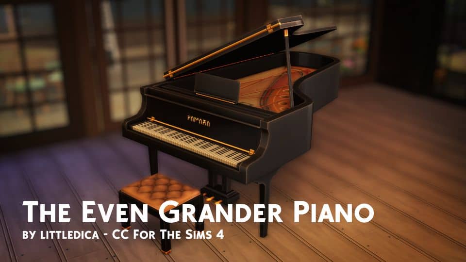 sims 4 piano furniture cc