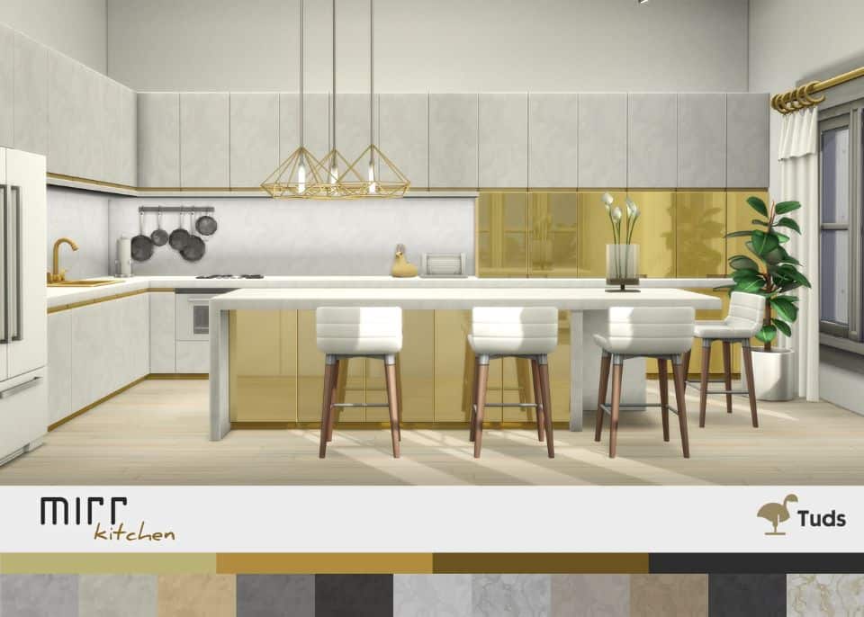 sims 4 modern kitchen furniture