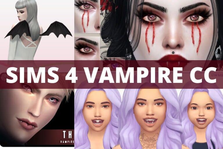 35+ Terrific Sims 4 Vampire CC [2023 List]