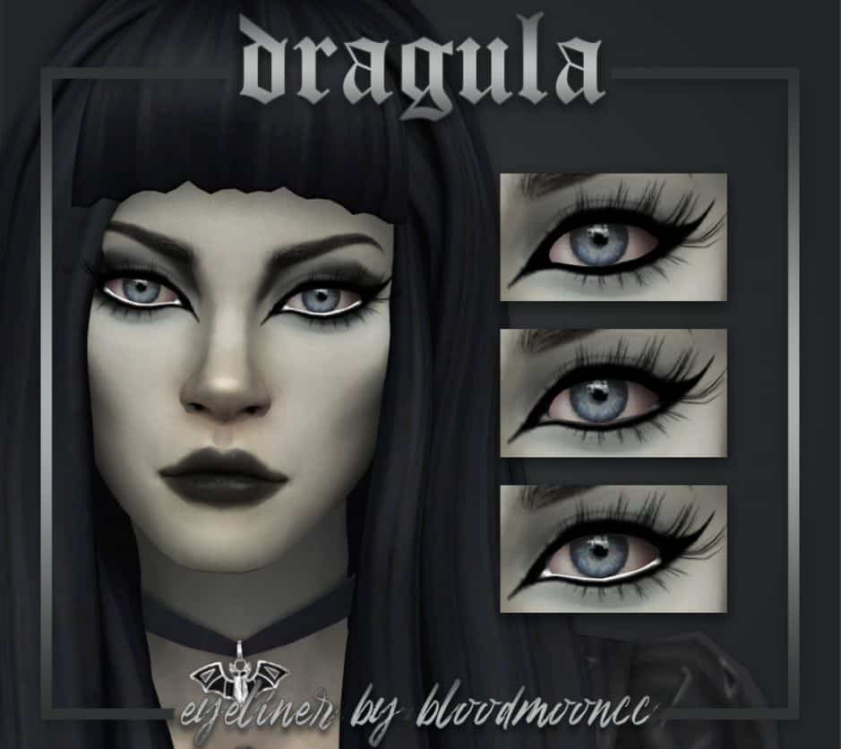 collage vampire black eyeliner
