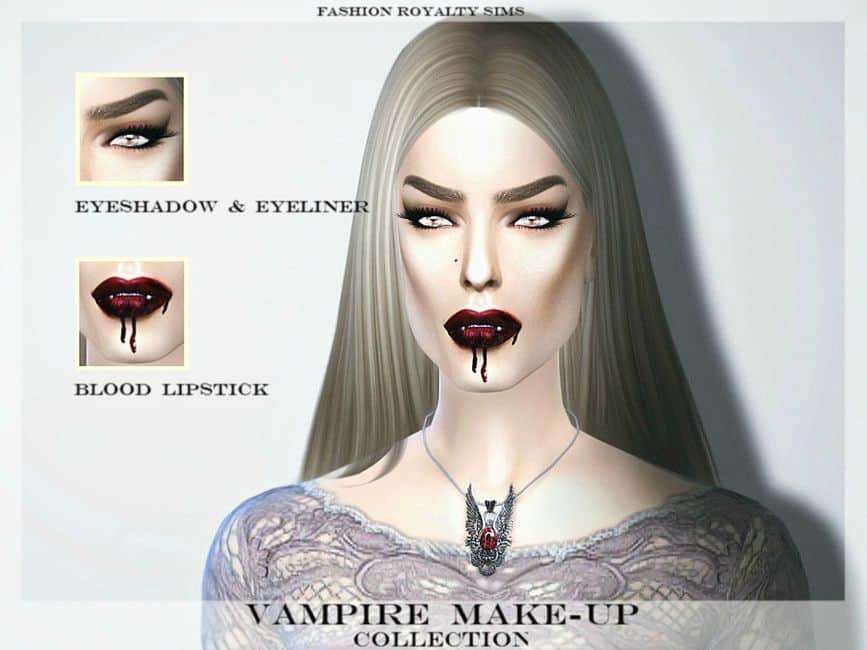 sims 4 vampire cc makeup