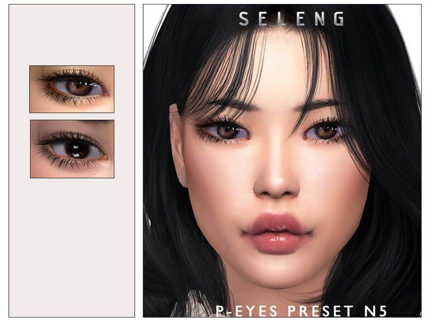 sims 4 female hooded eyes