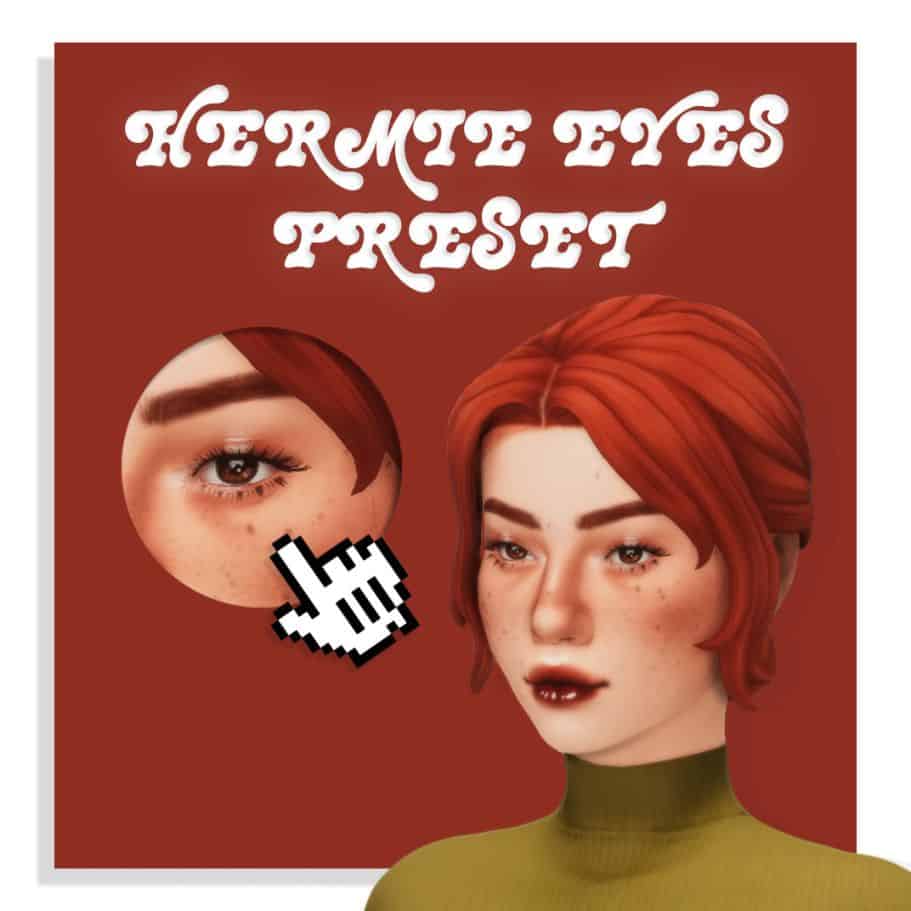 upturned sims 4 eye preset