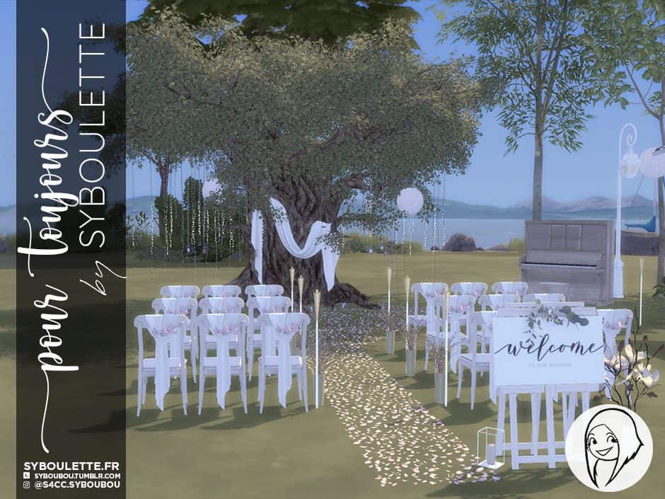 sims 4 wedding cc set