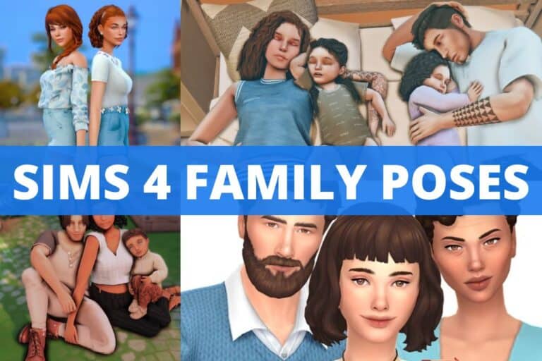 27+ Heartwarming Sims 4 Family Poses You Should Try