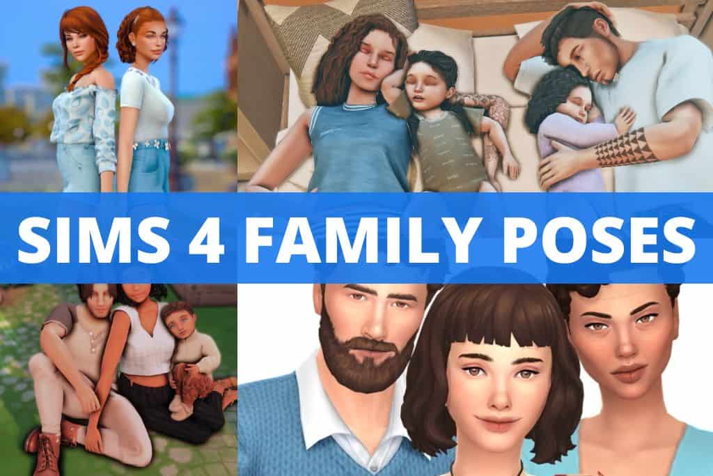 How to Use Family Pose Mods Sims 4 - YouTube