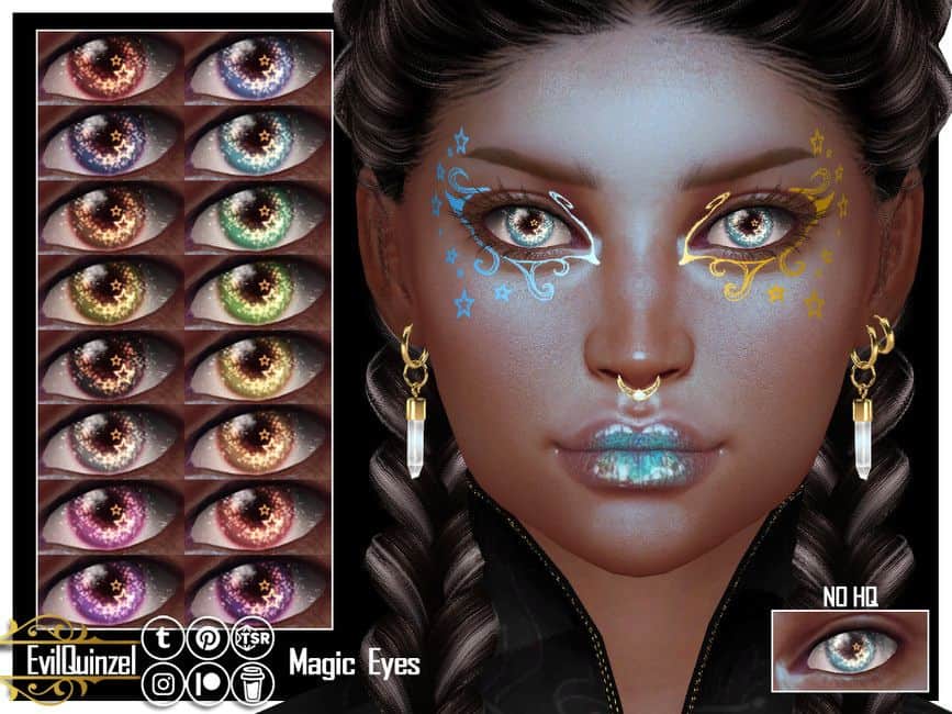 shiny sims 4 mermaid eyes