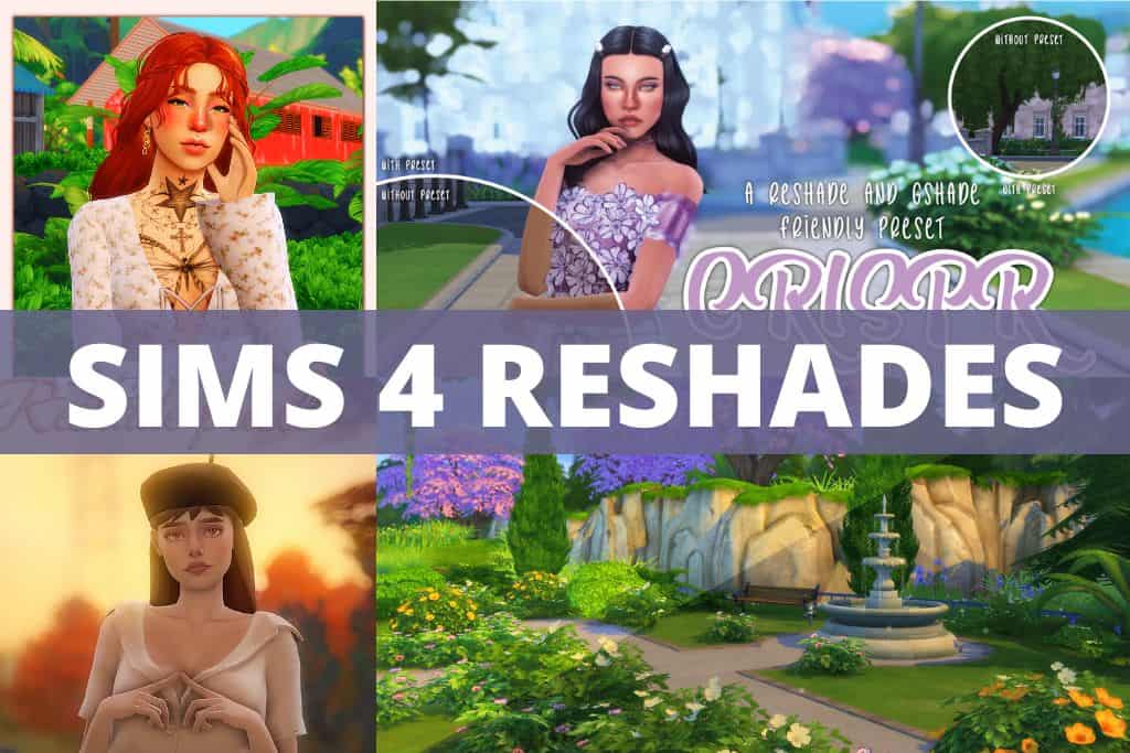 sims 4 reshade collage