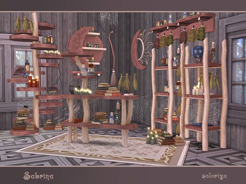 various sim 4 witch decorations
